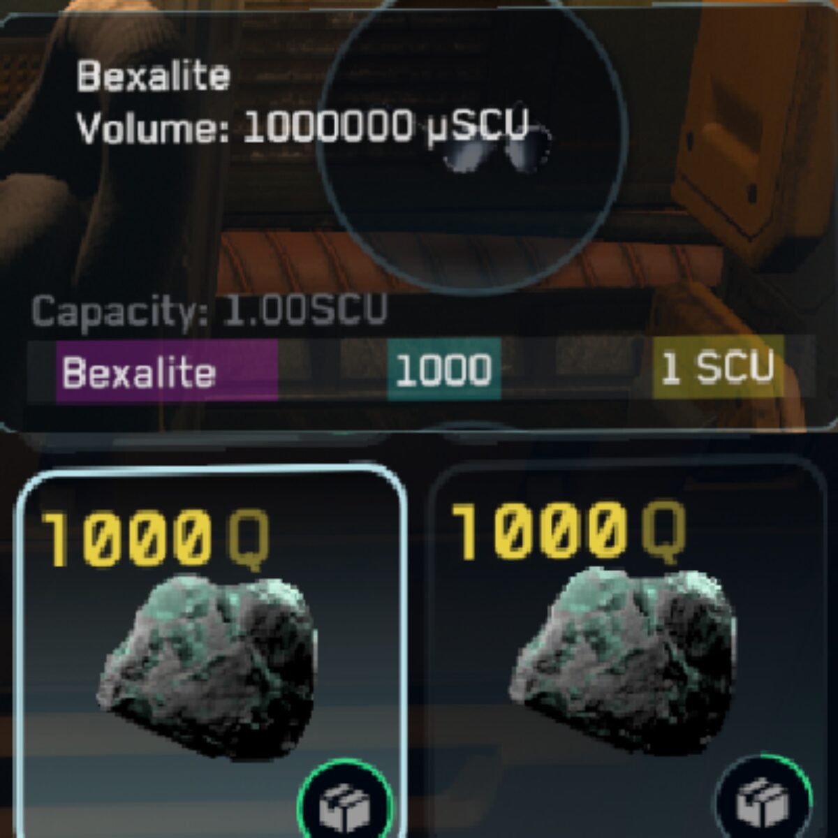 Bexalite • 1 SCU